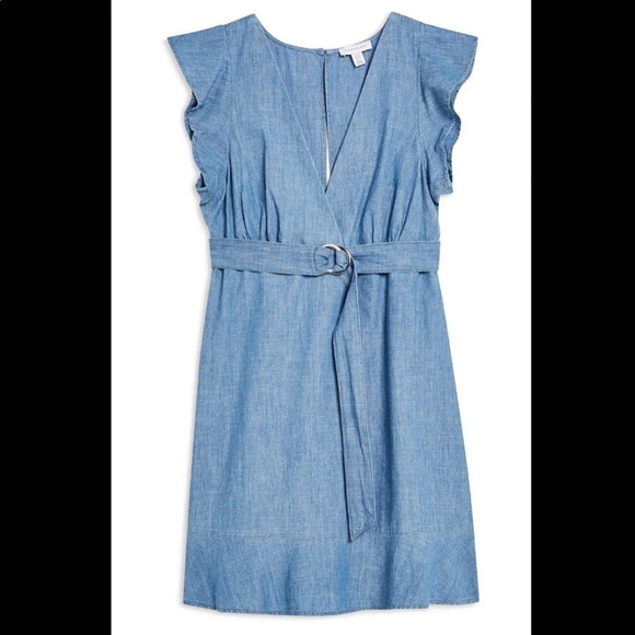 TOPSHOP flute minidress - Picture 3 of 3